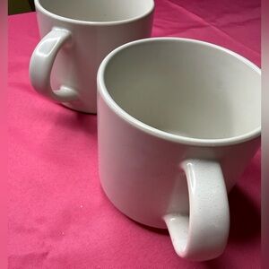 2 Vintage Pottery Barn Mason Stoneware Mugs